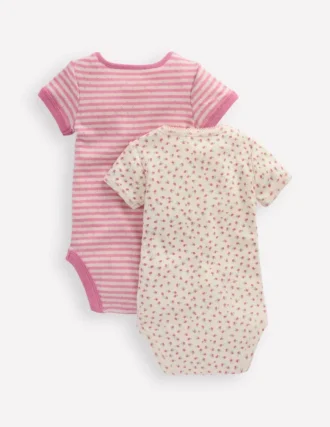 2-pack Pointelle Bodies Ditsy Rose