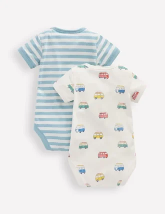 2-pack Short Sleeve Bodies Multi Campervan