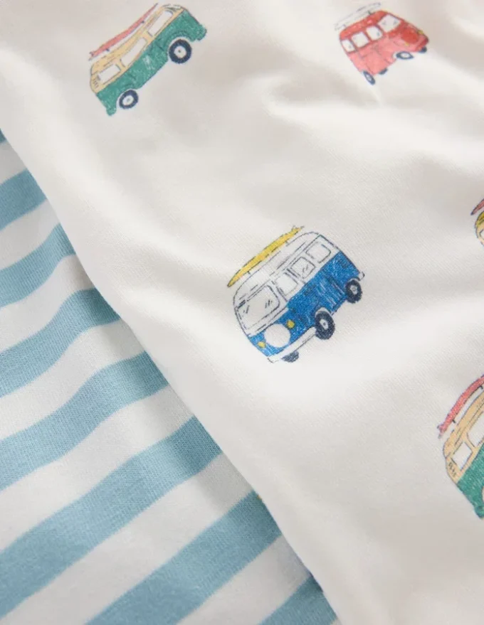 2-pack Short Sleeve Bodies Multi Campervan 2-pack Short Sleeve Bodies Multi Campervan