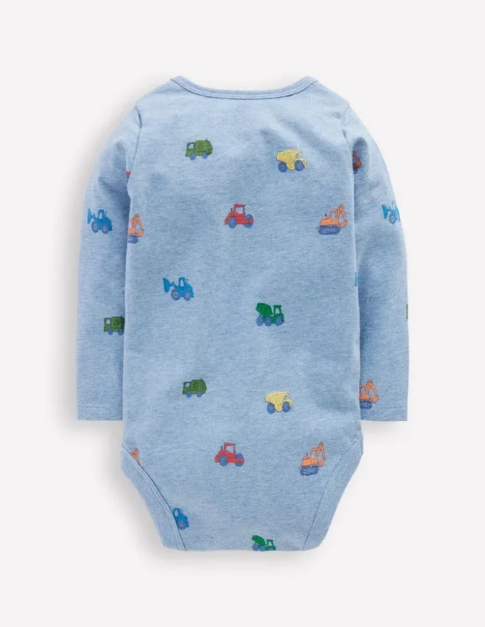3-pack Cotton Bodies Blue Construction 3-pack Cotton Bodies Blue Construction