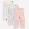 3-pack Cotton Leggings Multi Daisy 3-pack Cotton Leggings Multi Daisy