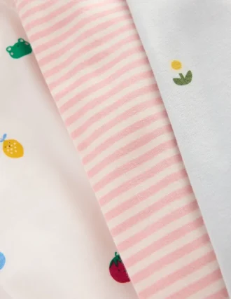 3-pack Cotton Leggings Multi Daisy
