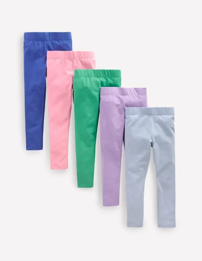 5-Pack Leggings Soft Rainbow