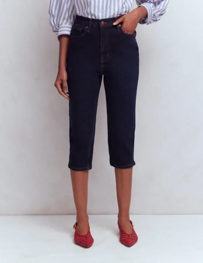 5-pocket Capri Jeans Indigo 5-pocket Capri Jeans Indigo