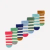 7-Pack Baby Socks Stripes