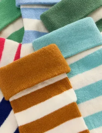 7-Pack Baby Socks Stripes