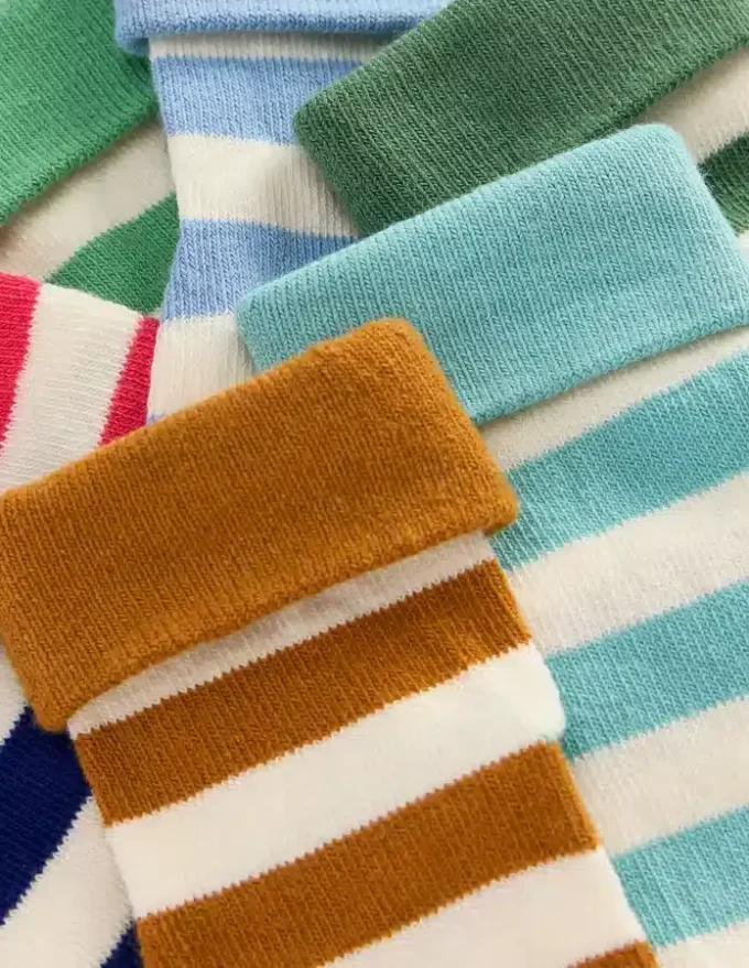 7-Pack Baby Socks Stripes