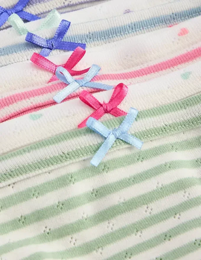 7-Pack Pointelle Underwear HEARTS