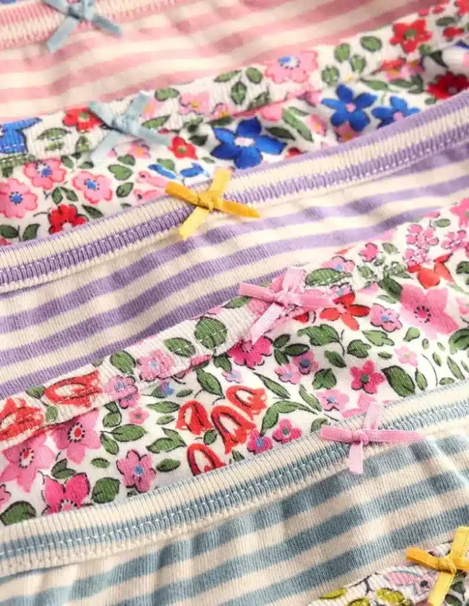 7-Pack Underwear Multi Floral/Stripe