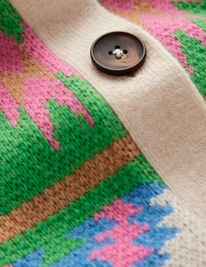 Abi Jacquard Cardigan Multi Aztec Abi Jacquard Cardigan Multi Aztec