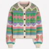 Abi Jacquard Cardigan Multi Aztec Abi Jacquard Cardigan Multi Aztec