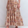 Abigail Poplin Maxi Skirt Multi, Enchanted Gardenia Abigail Poplin Maxi Skirt Multi, Enchanted Gardenia