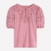 Ada Broderie Mix Top Lilas Ada Broderie Mix Top Lilas