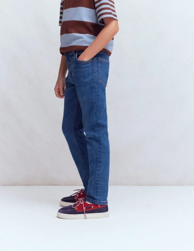 Adventure Slim Fit Jeans Mid Vintage Denim