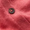 Agnes Collar Linen Cardigan Coral Agnes Collar Linen Cardigan Coral