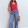 Agnes Collared Linen Jumper Sunkissed Coral / Formica Pink Agnes Collared Linen Jumper Sunkissed Coral / Formica Pink