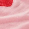 Agnes Linen V Neck T-Shirt Pink Colour Block Agnes Linen V Neck T-Shirt Pink Colour Block