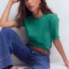Ali Trim T-shirt Deep Teal Ali Trim T-shirt Deep Teal