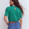 Ali Trim T-shirt Deep Teal Ali Trim T-shirt Deep Teal