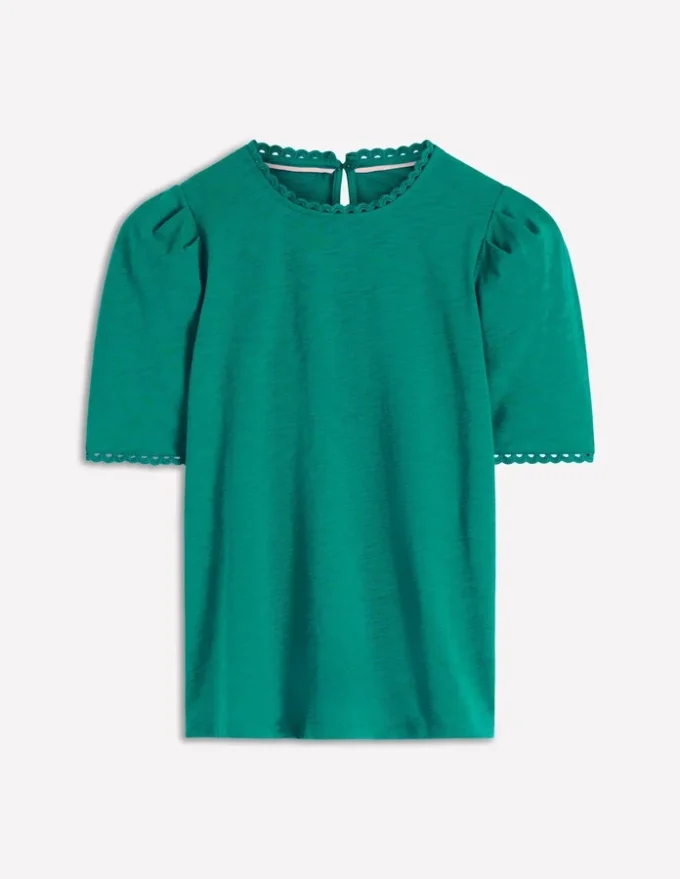 Ali Trim T-shirt Deep Teal Ali Trim T-shirt Deep Teal
