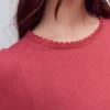 Ali Trim T-shirt Hollyberry Ali Trim T-shirt Hollyberry