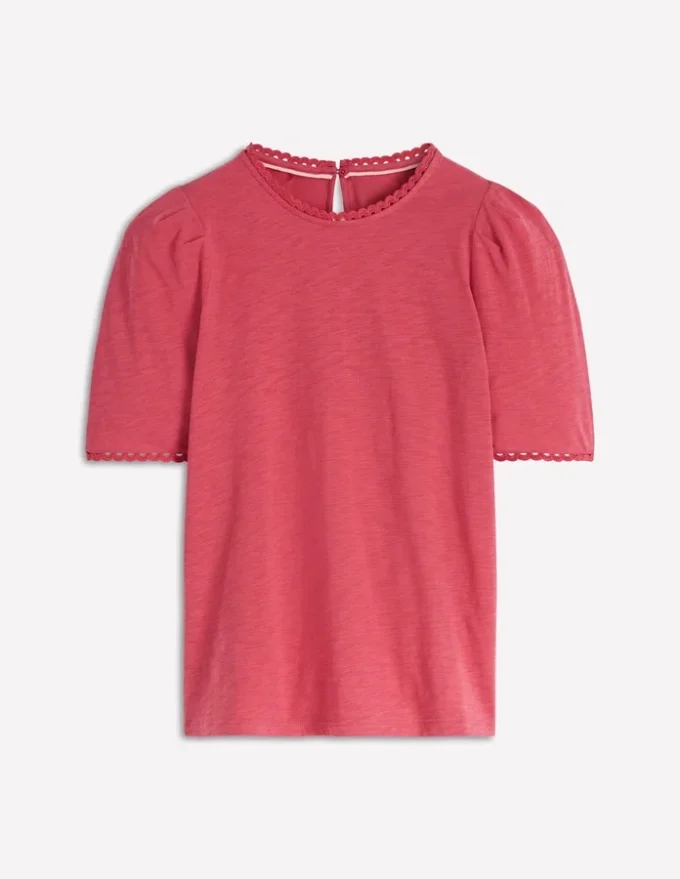 Ali Trim T-shirt Hollyberry Ali Trim T-shirt Hollyberry