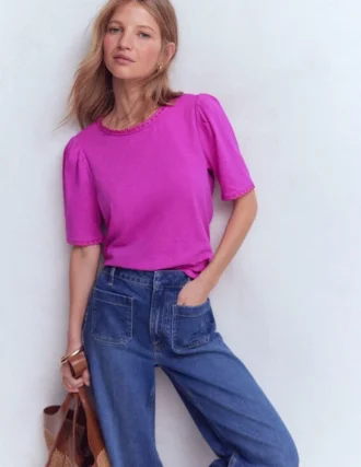 Ali Trim T-shirt Passion Flower