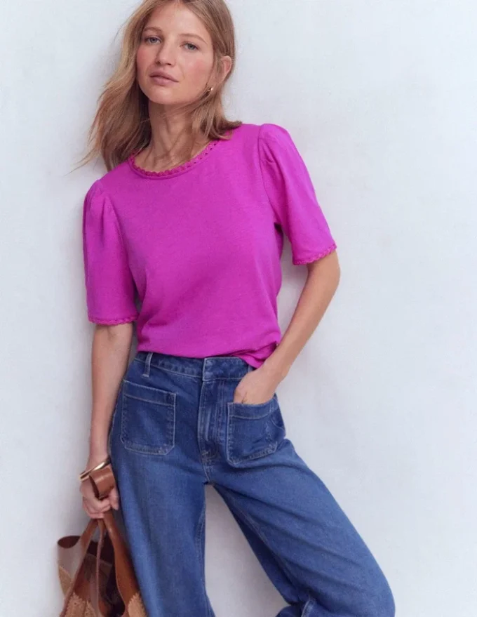 Ali Trim T-shirt Passion Flower