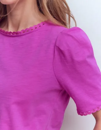 Ali Trim T-shirt Passion Flower