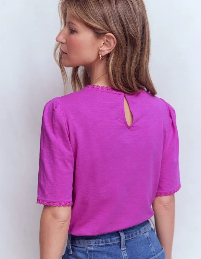 Ali Trim T-shirt Passion Flower
