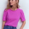 Ali Trim T-shirt Passion Flower