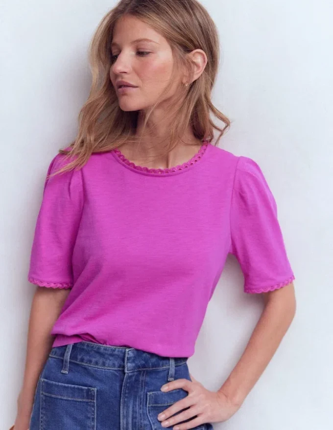 Ali Trim T-shirt Passion Flower