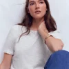 Ali Trim T-shirt White Ali Trim T-shirt White