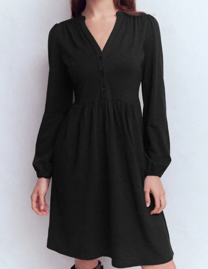 Amy Short Jersey Dress Black Amy Short Jersey Dress Black