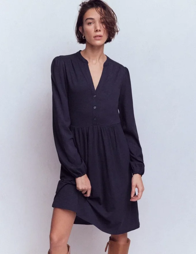 Amy Short Jersey Dress Navy Amy Short Jersey Dress Navy