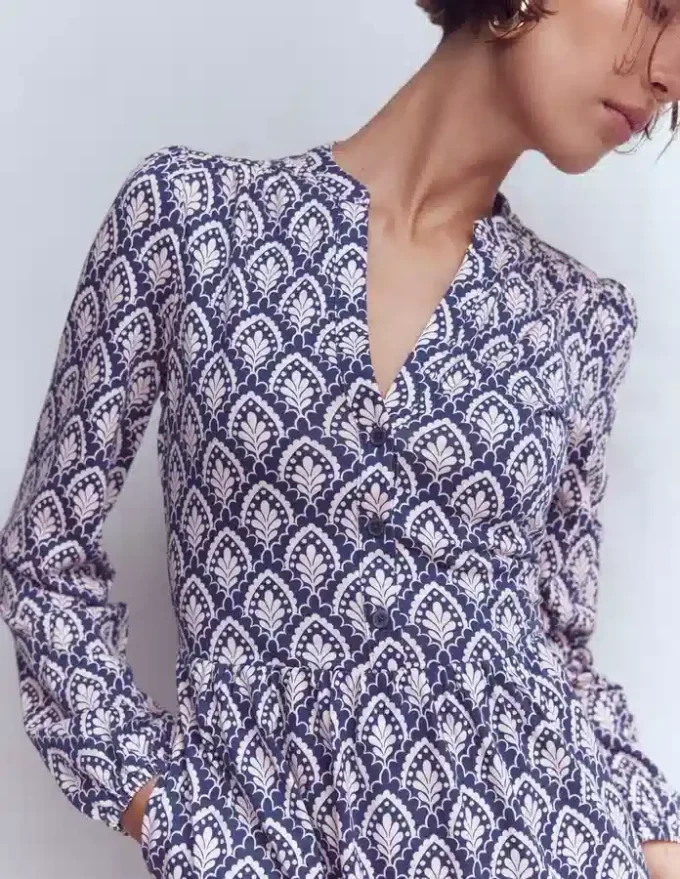 Amy Short Jersey Dress Navy, Petal Terrace Amy Short Jersey Dress Navy, Petal Terrace