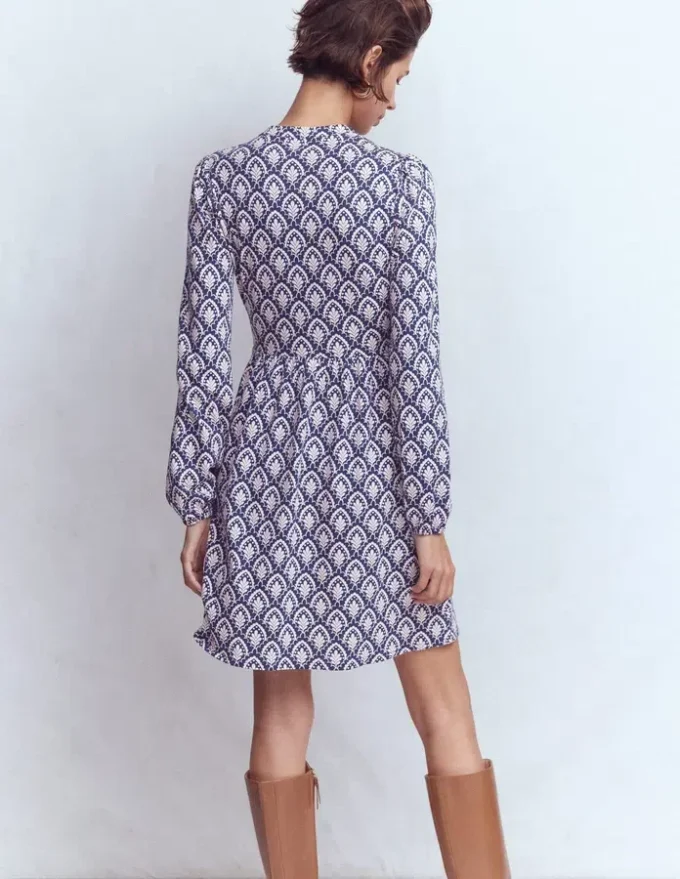 Amy Short Jersey Dress Navy, Petal Terrace Amy Short Jersey Dress Navy, Petal Terrace