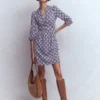 Amy Short Jersey Dress Navy, Petal Terrace Amy Short Jersey Dress Navy, Petal Terrace