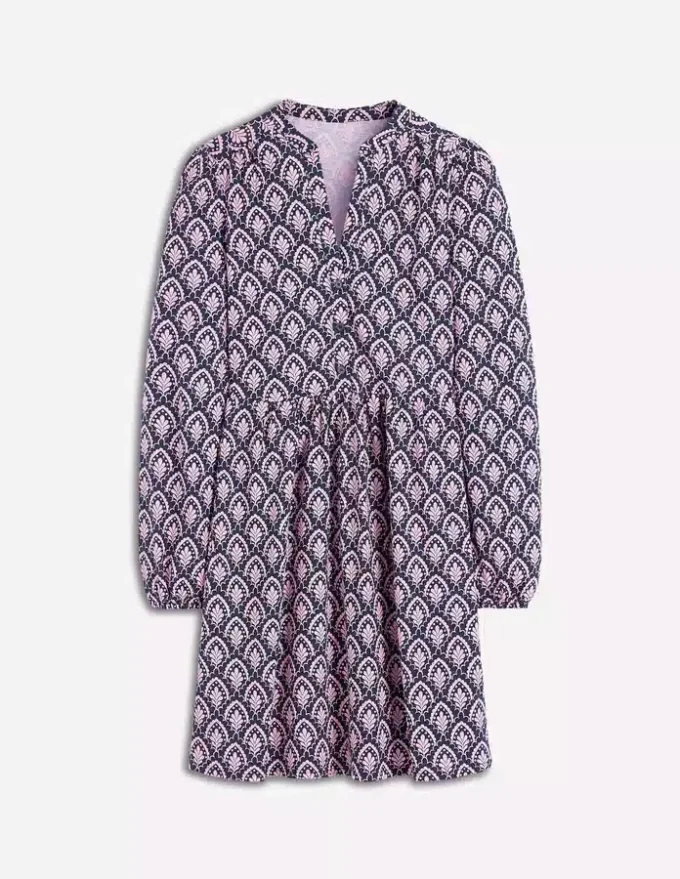 Amy Short Jersey Dress Navy, Petal Terrace Amy Short Jersey Dress Navy, Petal Terrace