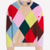 Anastasia Cashmere Sweater Multi Harlequin Jumper Anastasia Cashmere Sweater Multi Harlequin Jumper