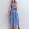 Andrea Lace Shell Top Cornflower Blue Andrea Lace Shell Top Cornflower Blue