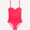 Andros Twist Front Swimsuit Coral Beach
