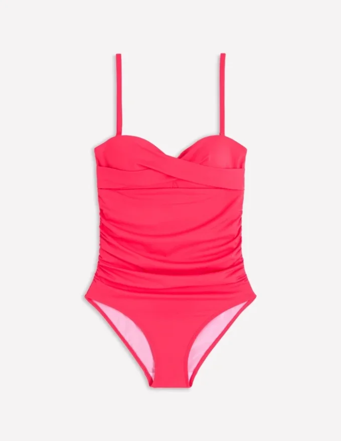 Andros Twist Front Swimsuit Coral Beach