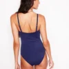 Andros Twist Front Swimsuit Navy Andros Twist Front Swimsuit Navy
