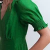 Anna Linen Jumpsuit Amazon Green Anna Linen Jumpsuit Amazon Green