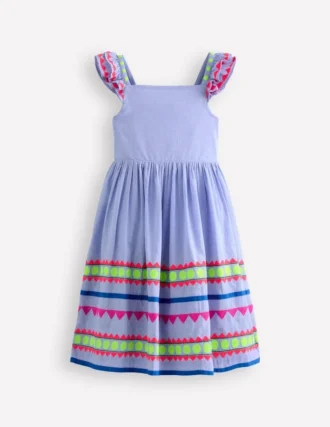 Annalisa Twirly Sundress Aztec Print