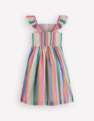 Annalisa Twirly Sundress Multi Stripe