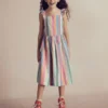 Annalisa Twirly Sundress Multi Stripe Annalisa Twirly Sundress Multi Stripe