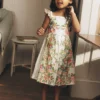 Annalisa Twirly Sundress Soft Ivory Floral Annalisa Twirly Sundress Soft Ivory Floral