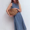 Annet Denim Midi Dress Mid Vintage Annet Denim Midi Dress Mid Vintage